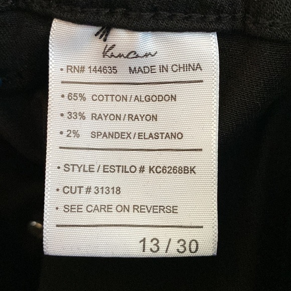 KanCan black, bootcut, stretchy denim - NWT - Picture 6 of 6
